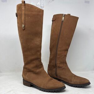 Blondo Tan Suede Ridding Boots 9.5M